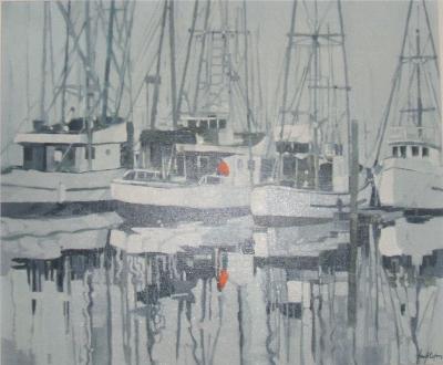 Sample artwork by Jack Hambleton (1916 - 1988), known for painting, design - View similar artists and auction records